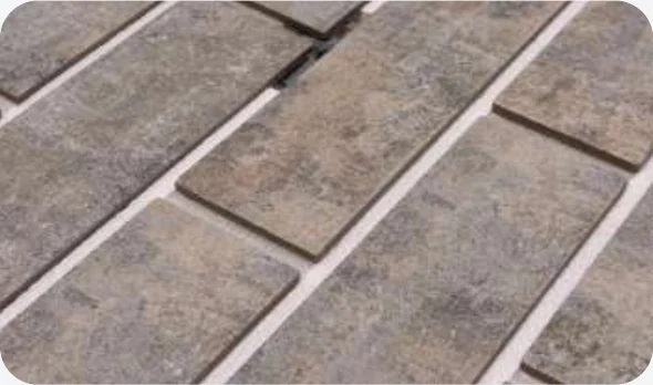 Клинкерная термопанель Берёза, коллекция «Brick Wall Табачный»