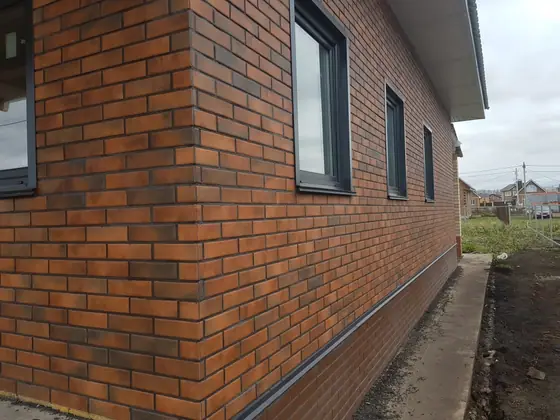 Фасад в похожем оттенке