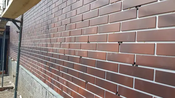 Фасад в похожем оттенке