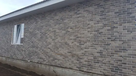 Фасад в похожем оттенке