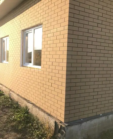 Фасад в похожем оттенке