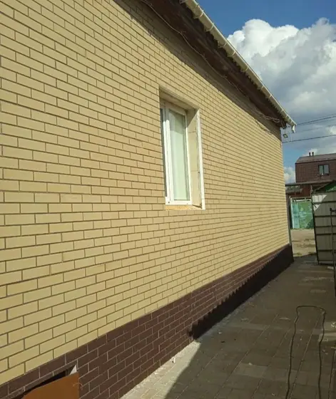 Фасад в похожем оттенке