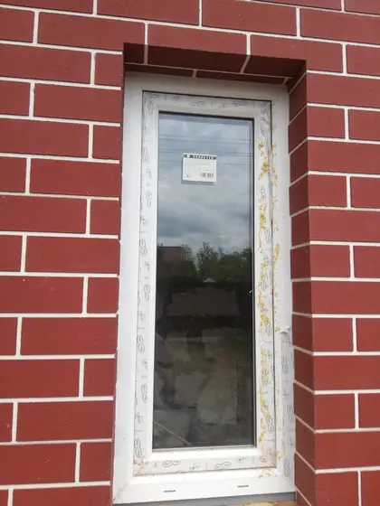 Фасад в похожем оттенке