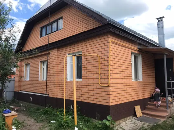 Фасад в похожем оттенке