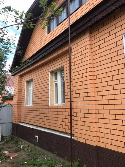 Фасад в похожем оттенке