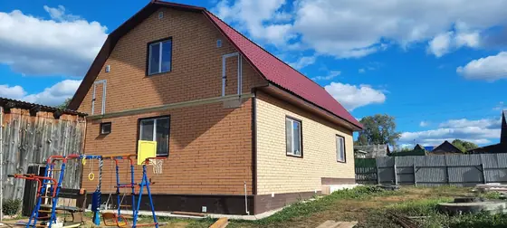 Фасад в похожем оттенке